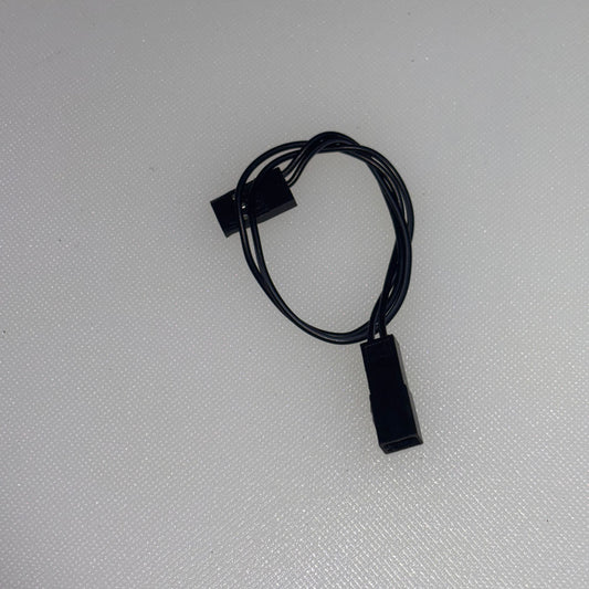 Black Fan Extension Cable