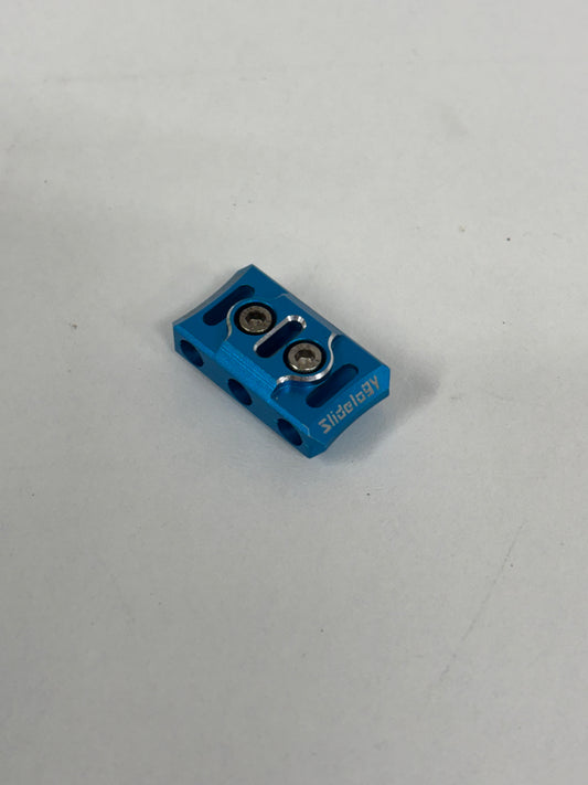 Slideogy Blue 3 Wire Cable Clamp Alloy