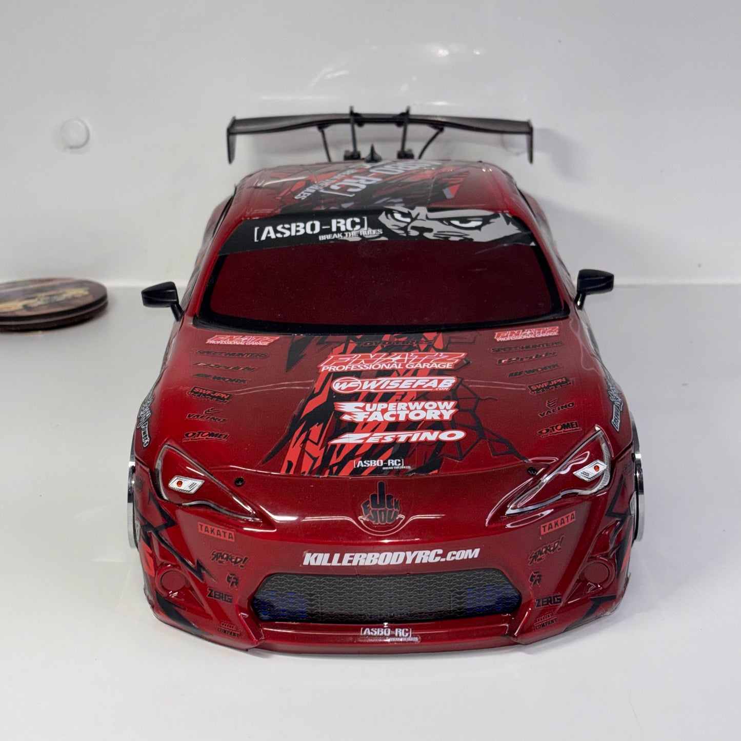 Toyota GT86 Asbo RC Bodyshell
