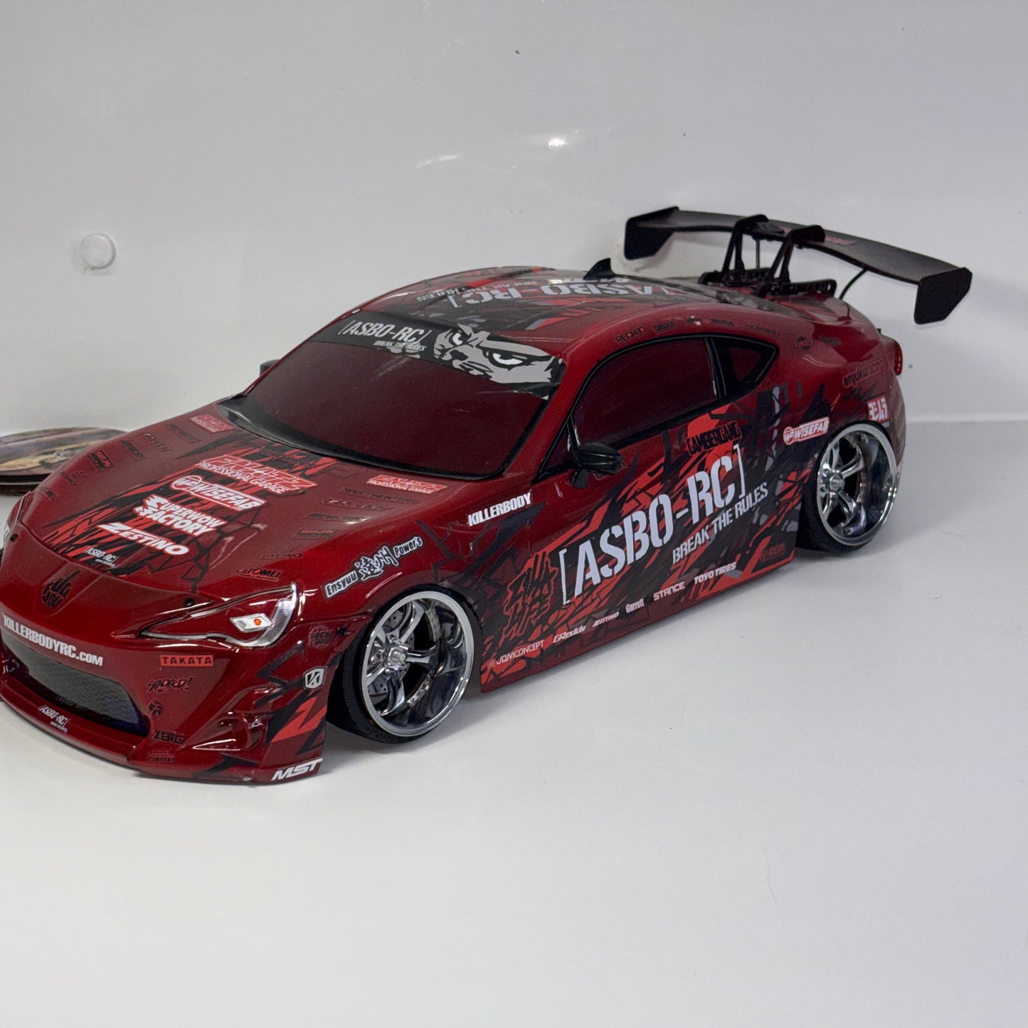 Toyota GT86 Asbo RC Bodyshell