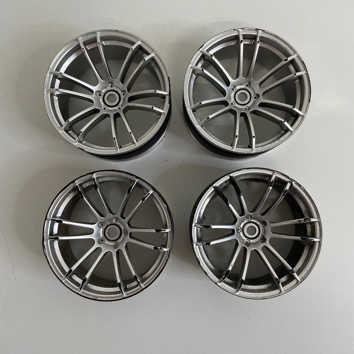 MST 5mm Offset Silver Wheels