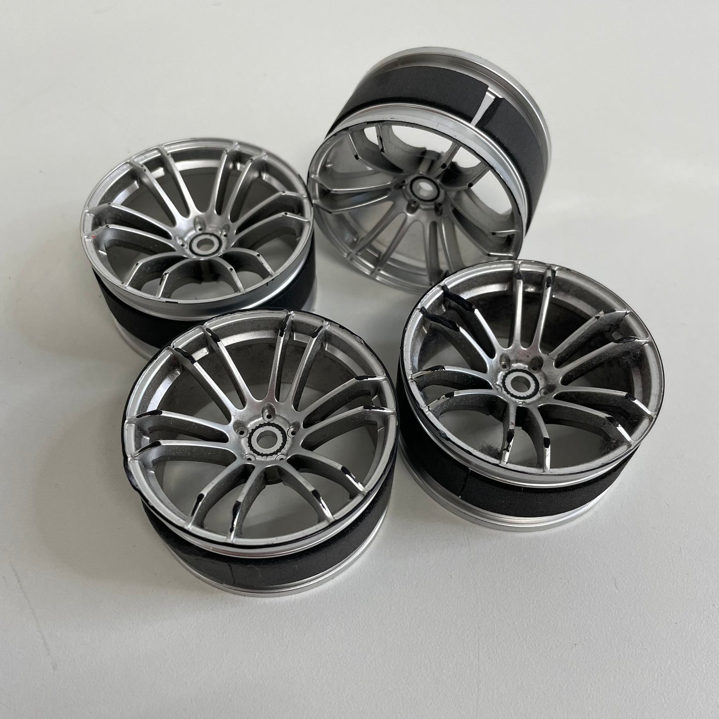 MST 5mm Offset Silver Wheels