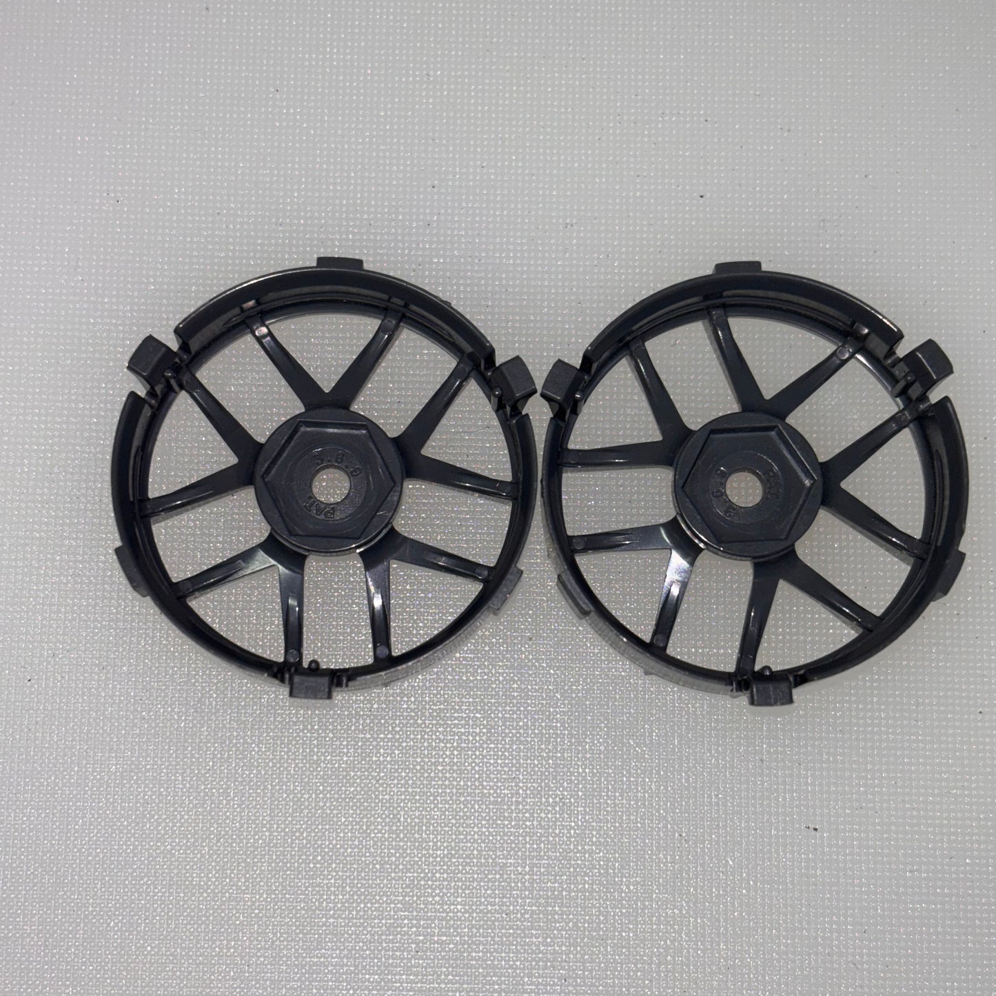 Tetsujin 2 x Grey Wheel Faces