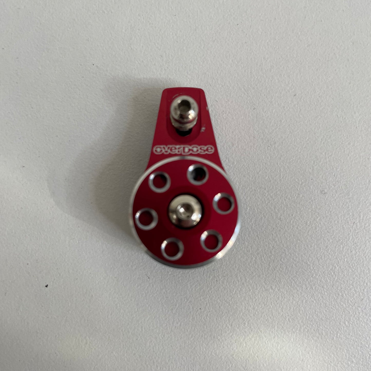 Overdose Red Alloy Servo Horn Saver 25T