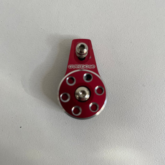 Overdose Red Alloy Servo Horn Saver 25T