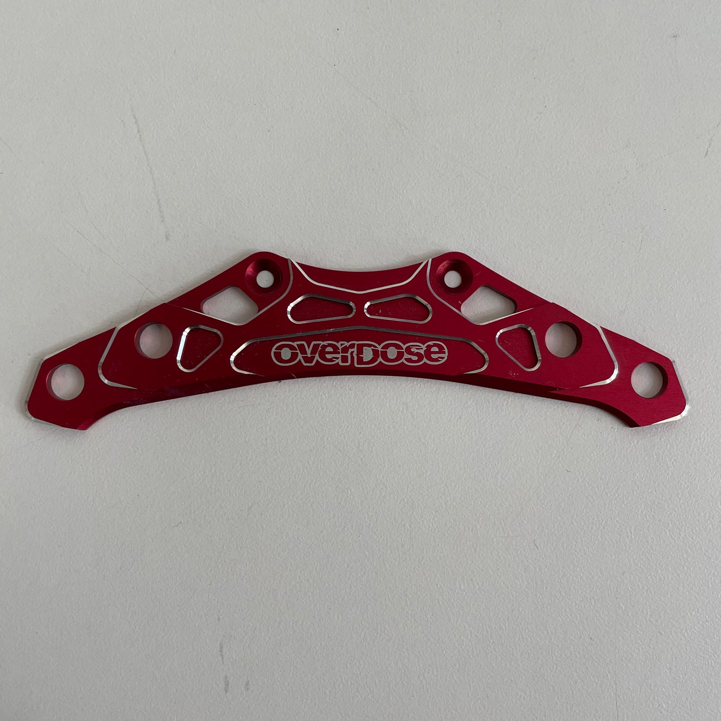 Overdose MST RMX FMX FFX  Front Upper Alloy Bumper Red