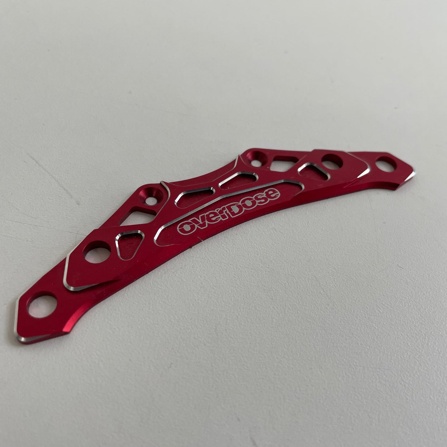 Overdose MST RMX FMX FFX  Front Upper Alloy Bumper Red