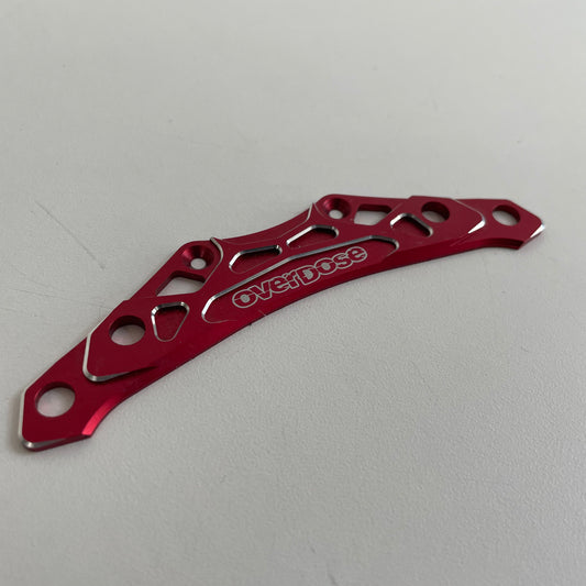 Overdose MST RMX FMX FFX  Front Upper Alloy Bumper Red