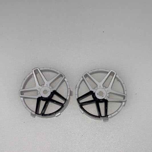 Tetsujin 2 x White Wheel Faces