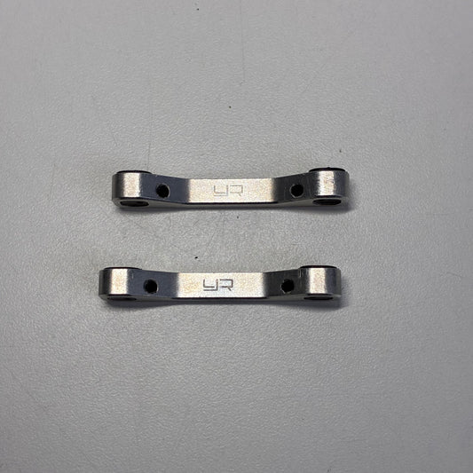 Yeah Racing Polished Alloy Suspension Mounts Pair A