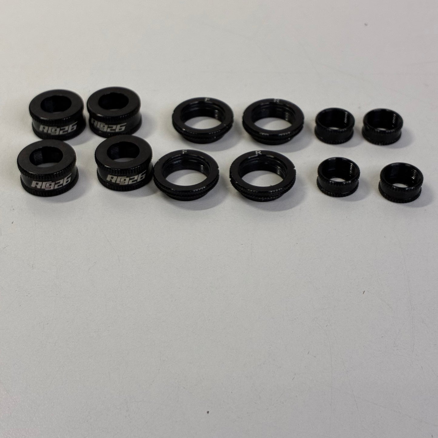 RC926 Shock Dress Up Kit Black Alloy