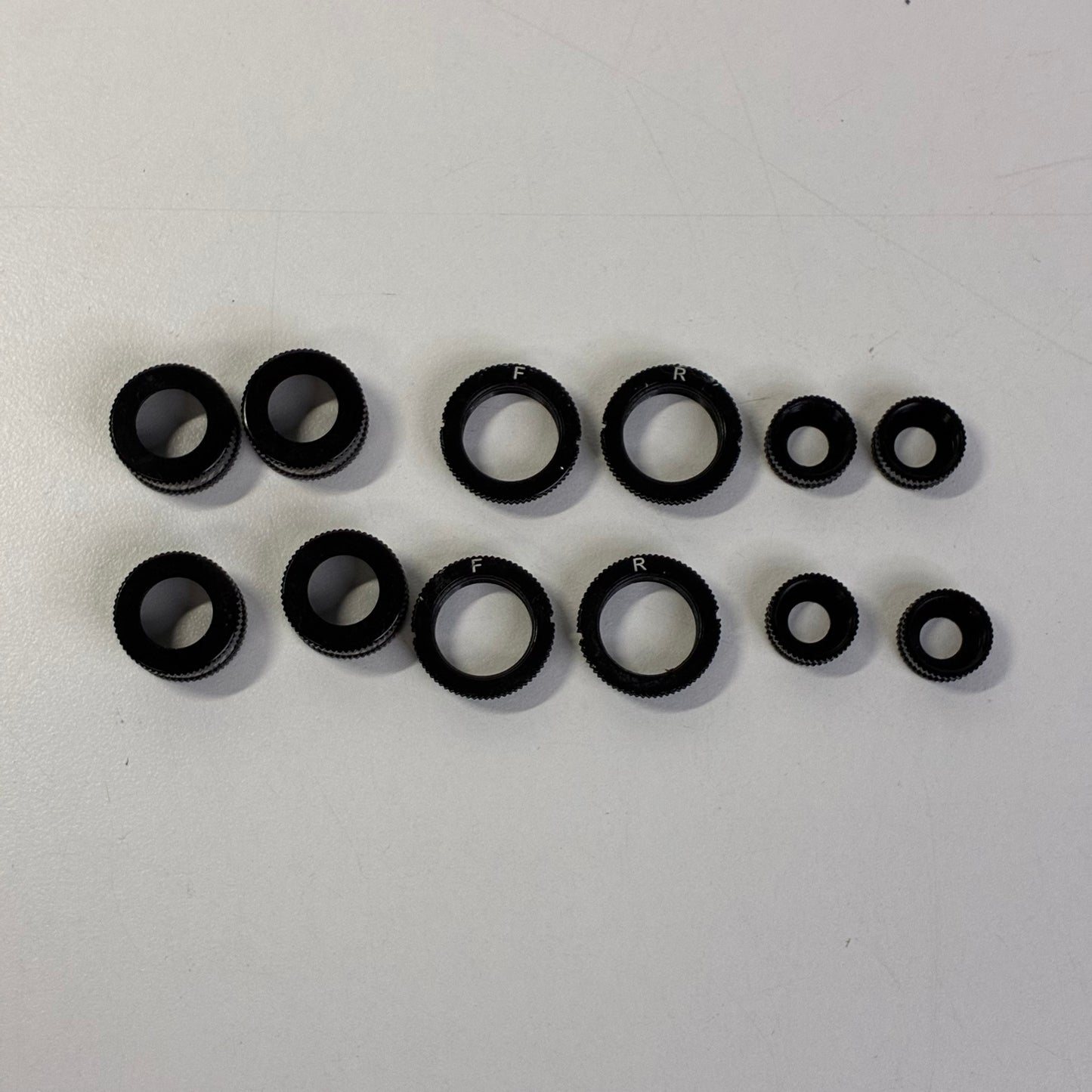 RC926 Shock Dress Up Kit Black Alloy