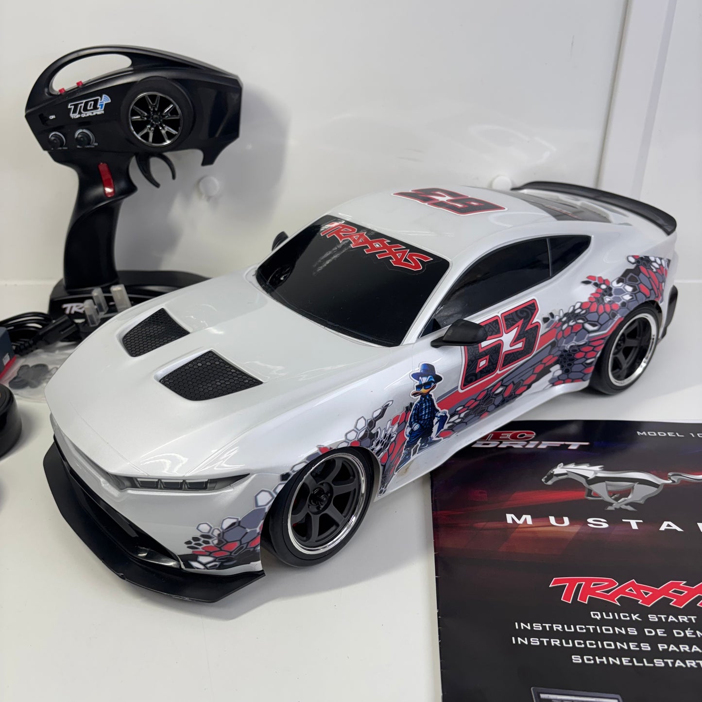 Traxxas 4Tec Drift Mustang Ready To Run Handbrake