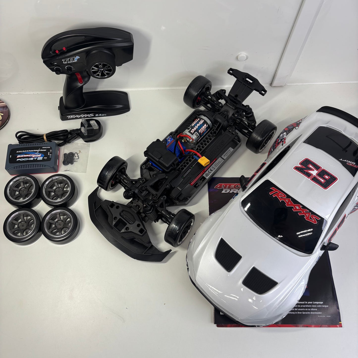 Traxxas 4Tec Drift Mustang Ready To Run Handbrake