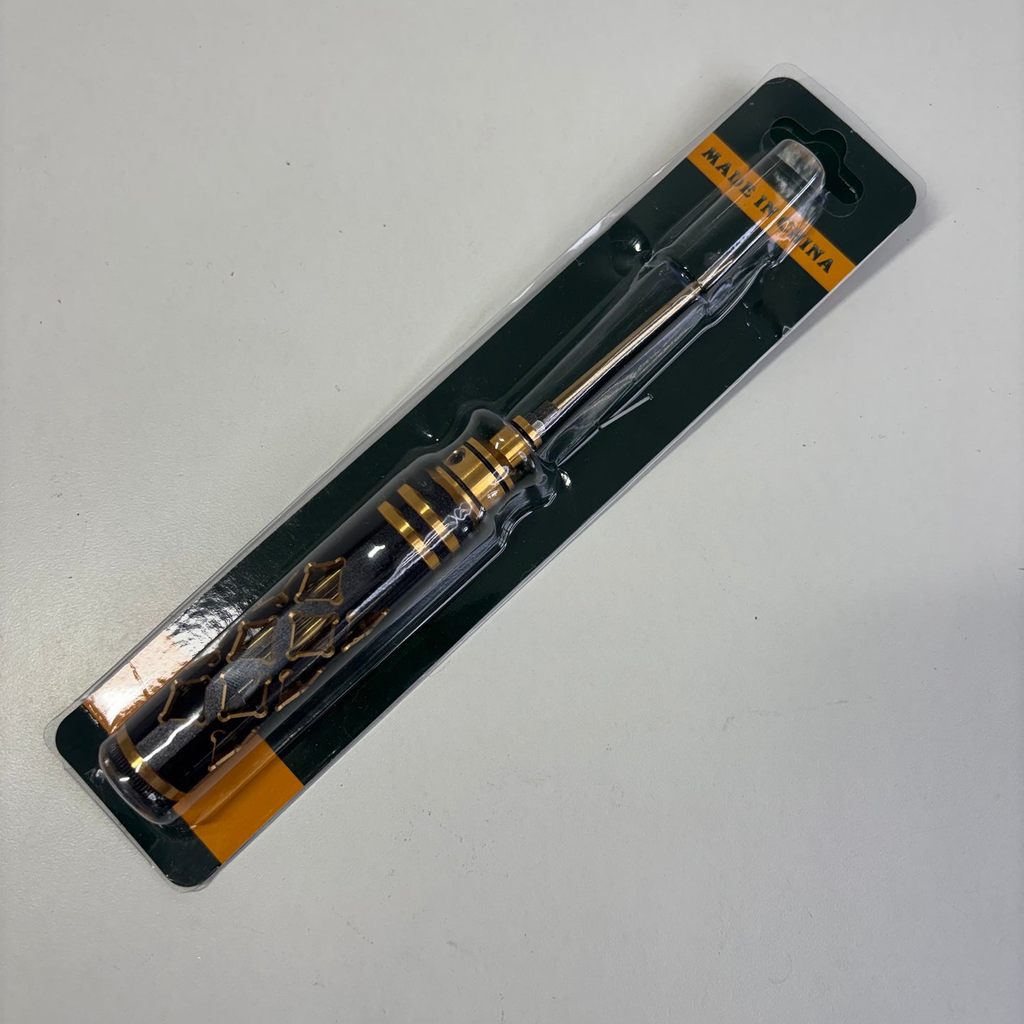 Gold & Black Alloy Tool 1.5-3.0 Allen & Cross Head