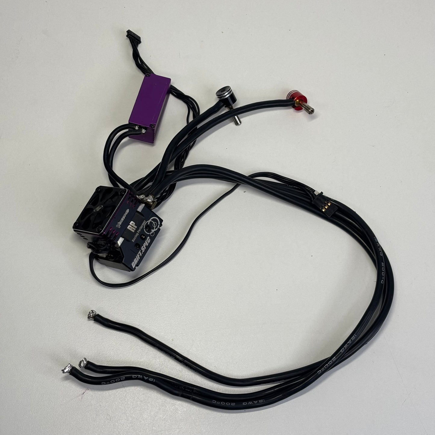 Yokomo RPX2 RPX-II ESC Black Programmable Long Wires FRD