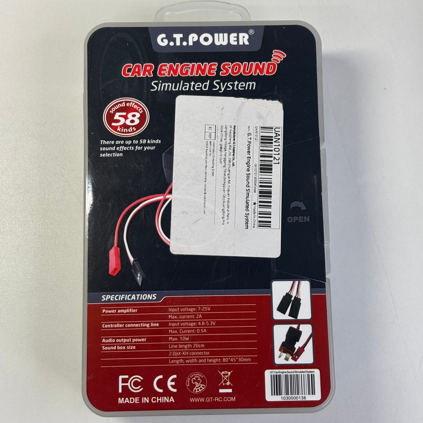 G.T Power Engine Sound Simulated System UAN10121