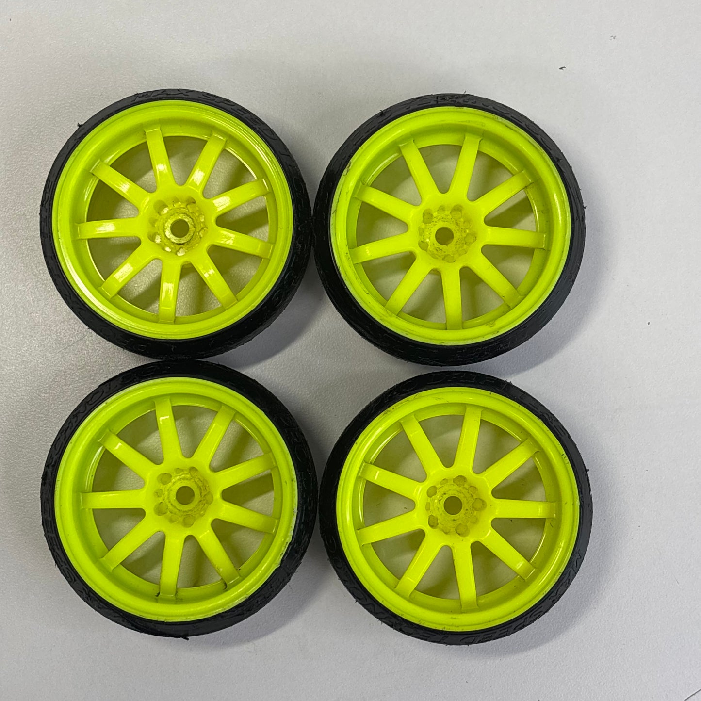 Speed Way Pal Wheels? & Out Door Tyres Yellow Offset 6/7