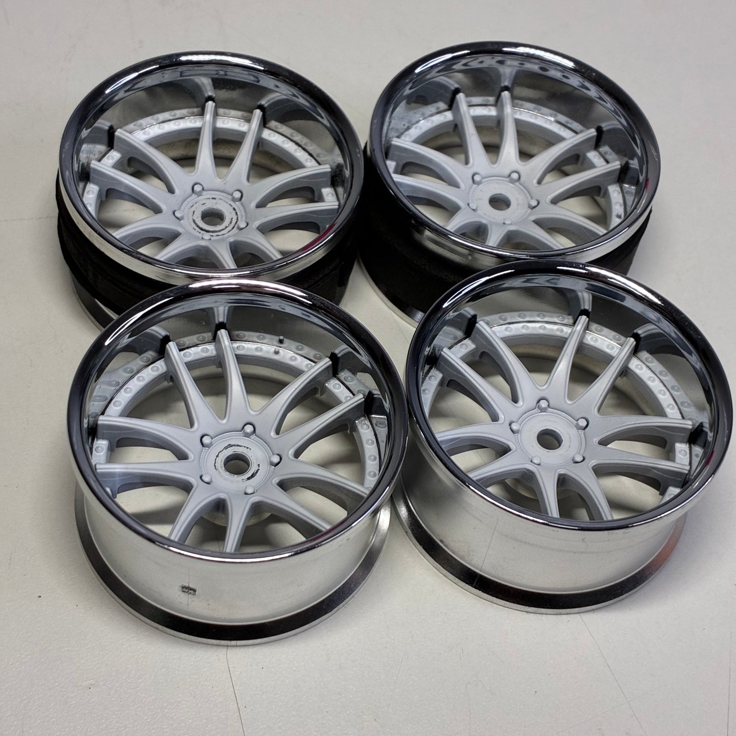 Lab White Chrome Wheels Offset 8