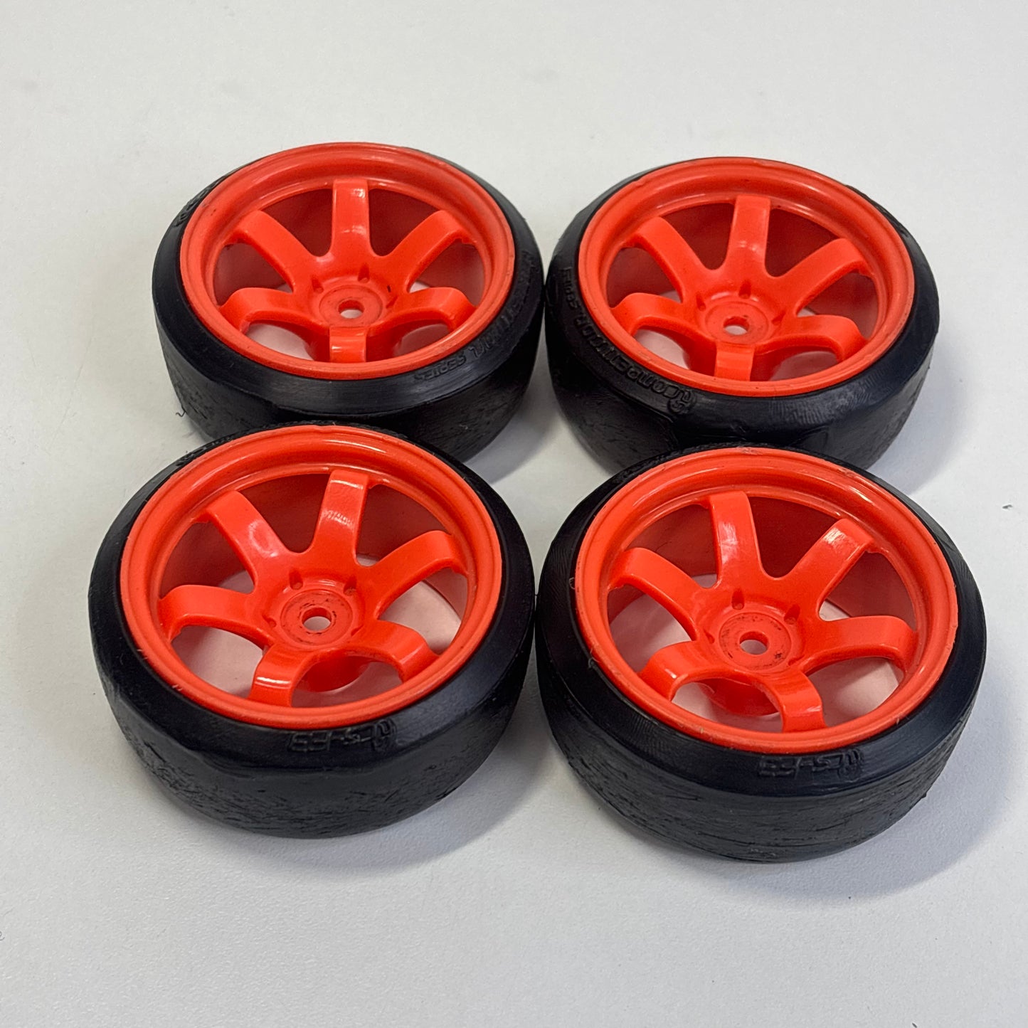 Speed Way Pal Wheels? & Out Door Tyres Orange Offset 5/6