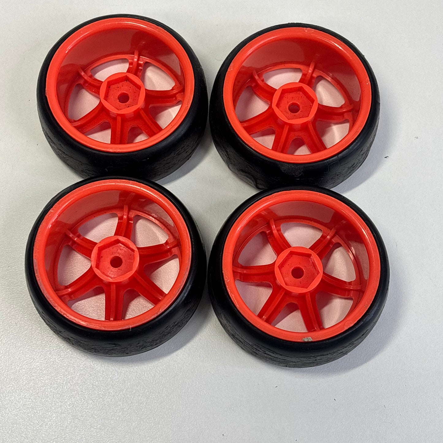 Speed Way Pal Wheels? & Out Door Tyres Orange Offset 5/6