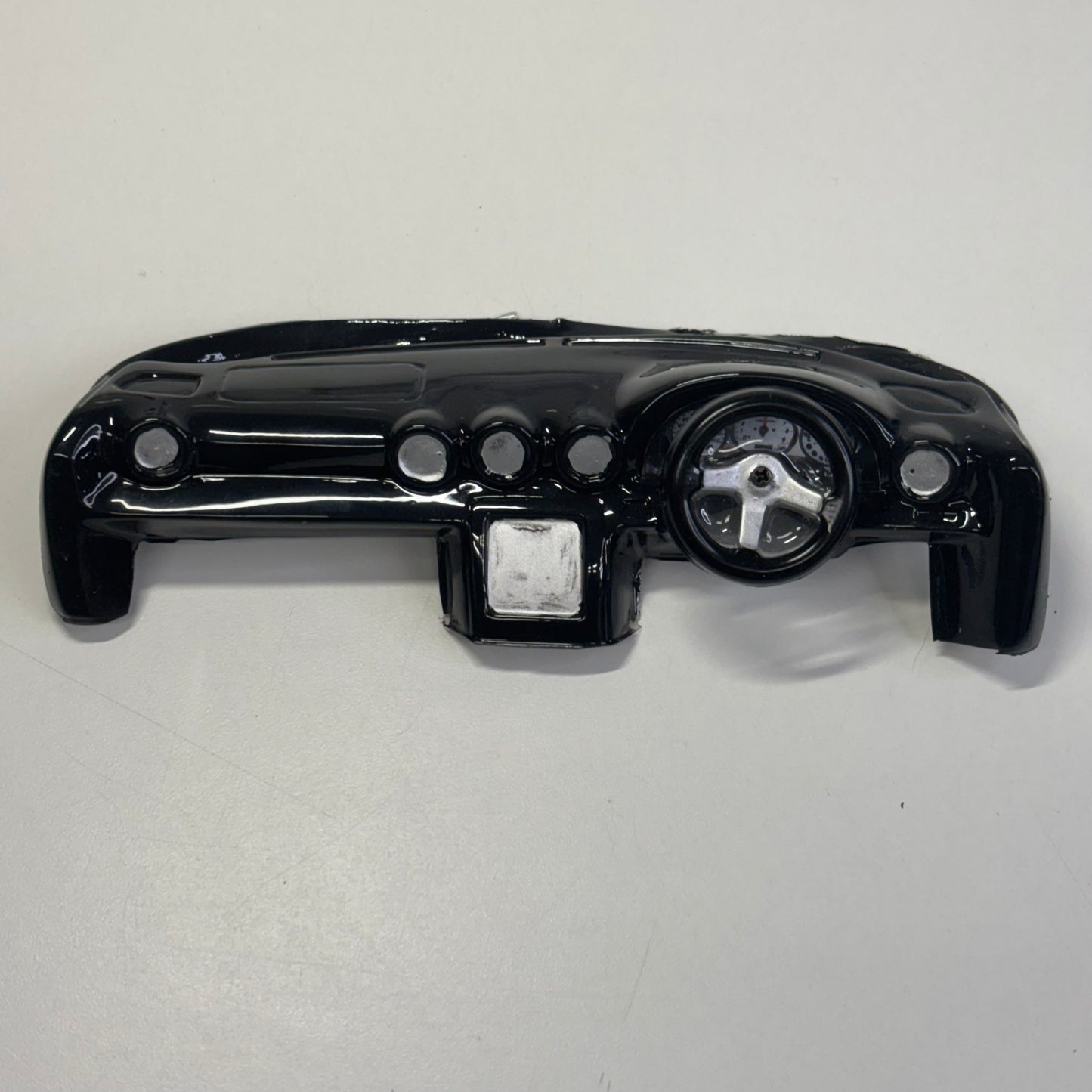 Painted Dashboard & Steering Wheel