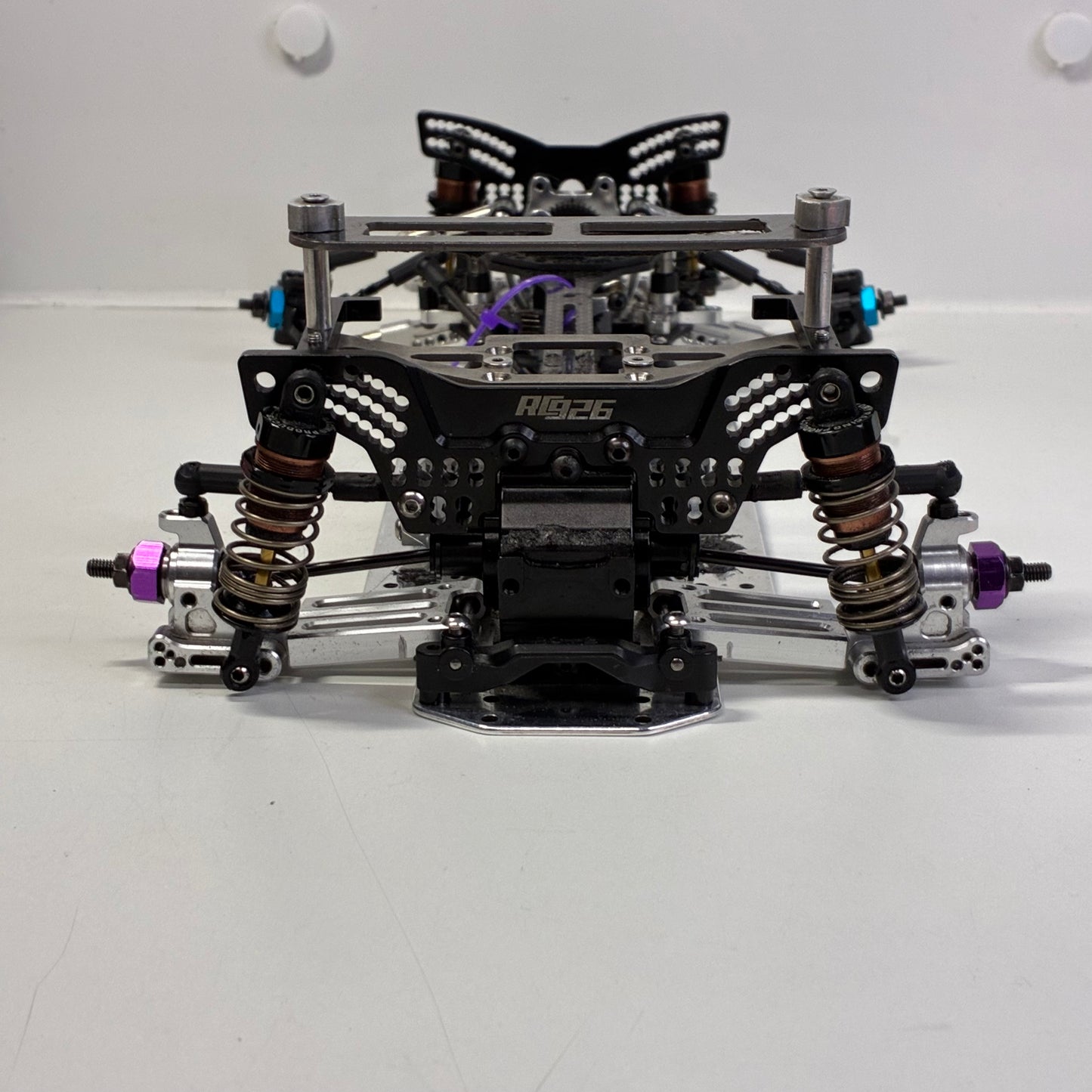 Wrap Up Next FRD RWD Front Motor Full Alloy Carbon Chassis
