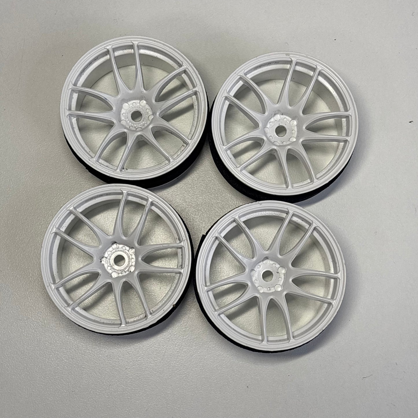 Overdose White Work Emoticon Wheels Offset 7 Spec R