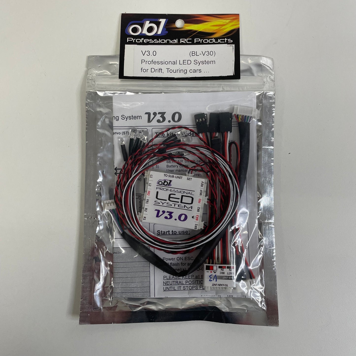 OB1 V3.0 Professional Light Kit for Drift/Touring Cars New