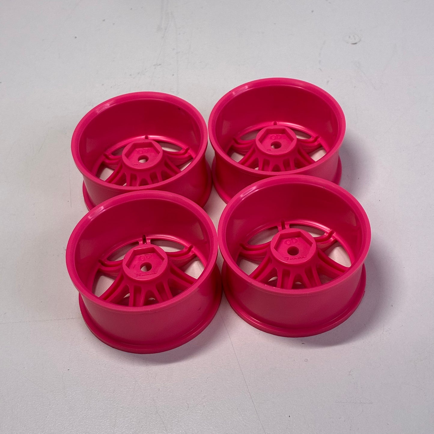 Pink OverDose Wheels 7MM Offset