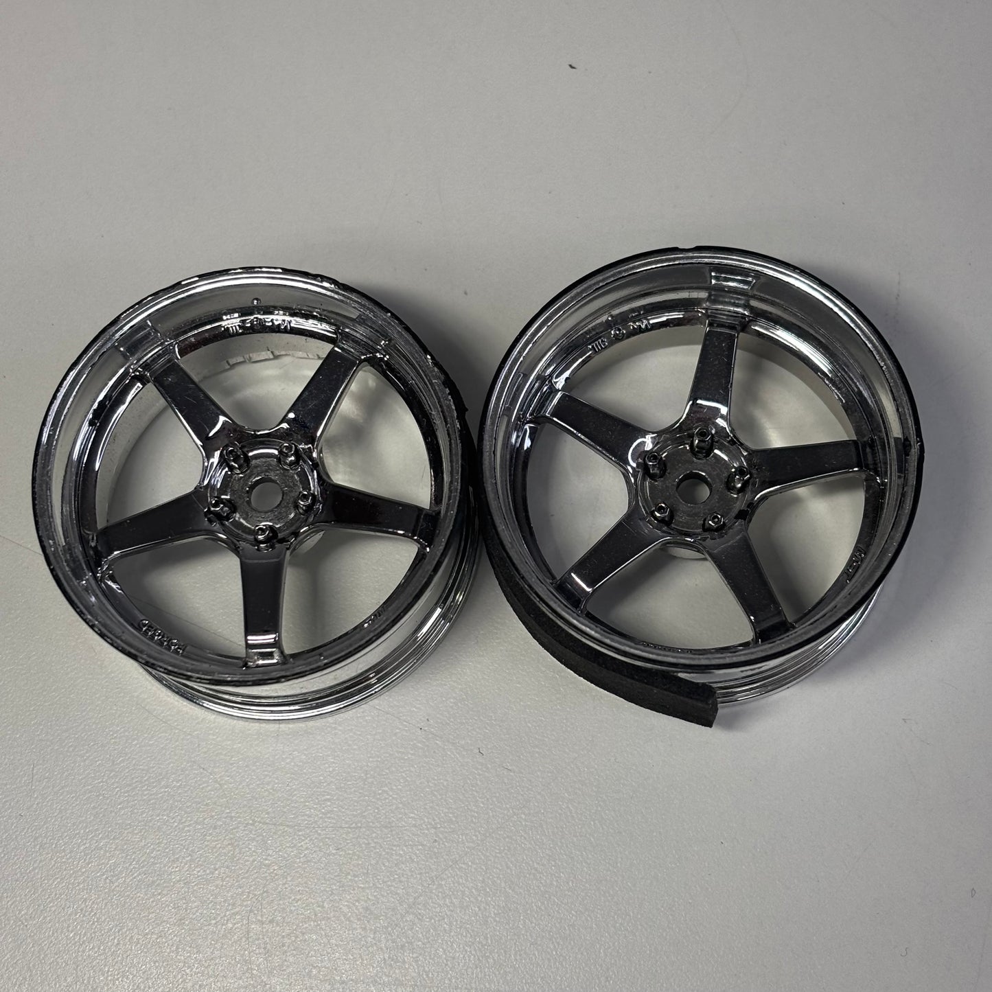 MST Chrome Wheels Adjustable Offset 0 And +2