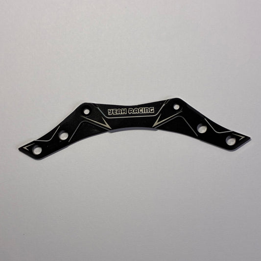 Yeah Racing Black Alloy Front Bumper Yokomo YD2 MC1