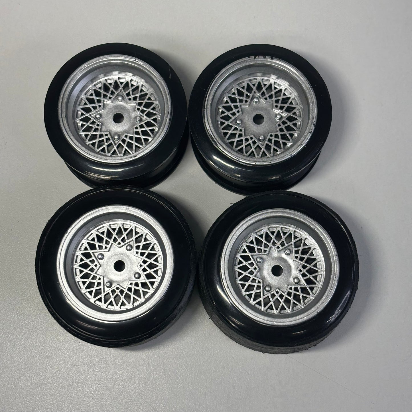 Inch Down Silver Wheels And Tyres