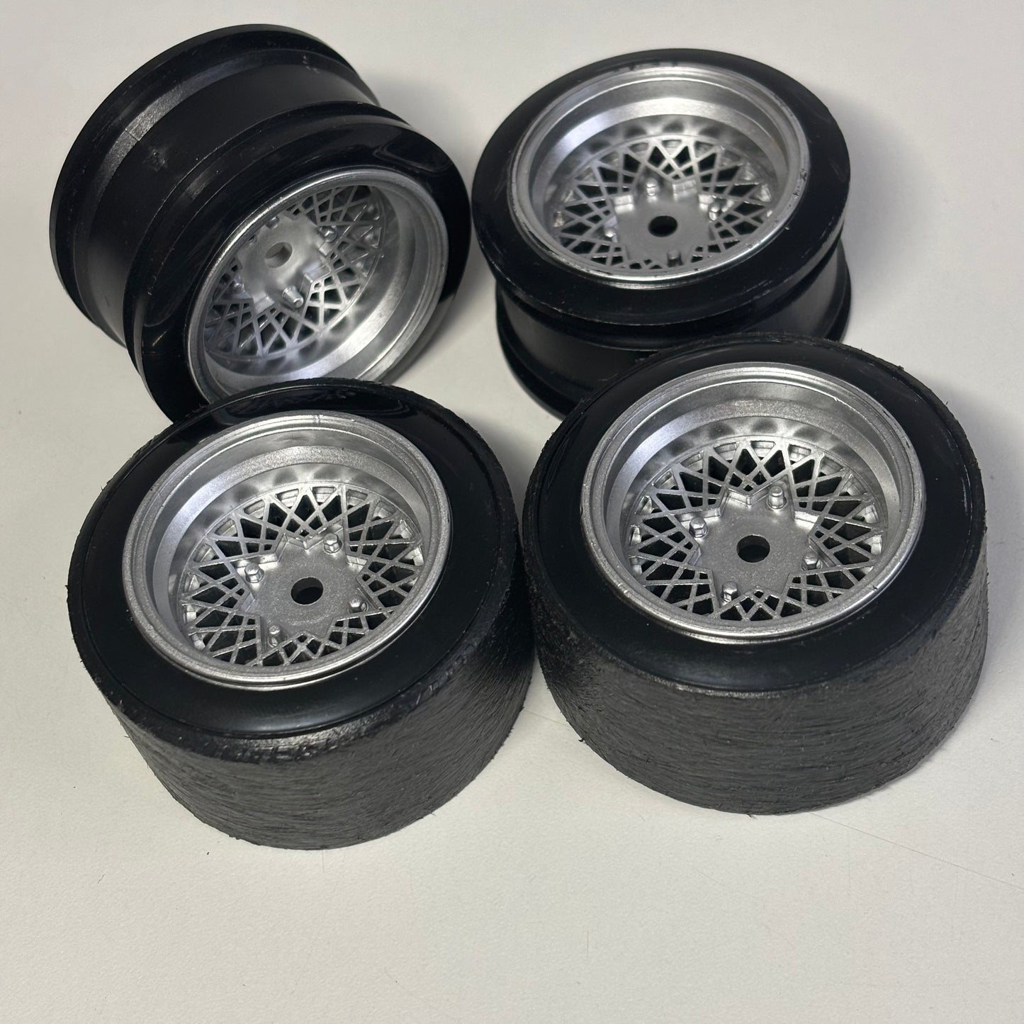 Inch Down Silver Wheels And Tyres