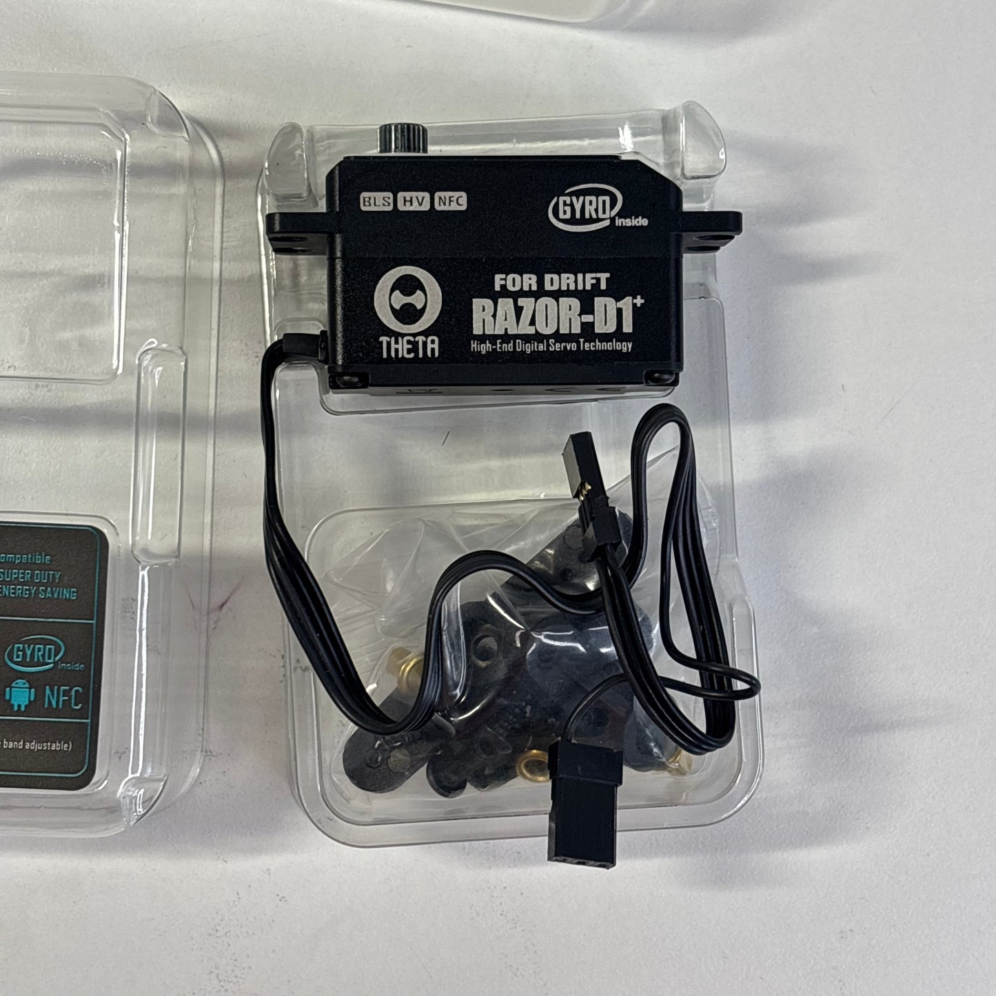 Theta Razor D1+ Servo With Built in Gyro Programmable Brushless