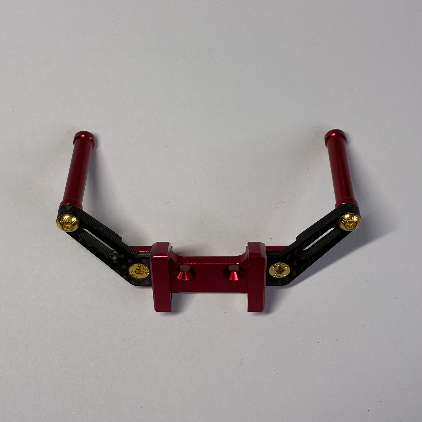 MST RMX 2.0 2.5 Red Carbon Alloy Front Bulkhead Brace