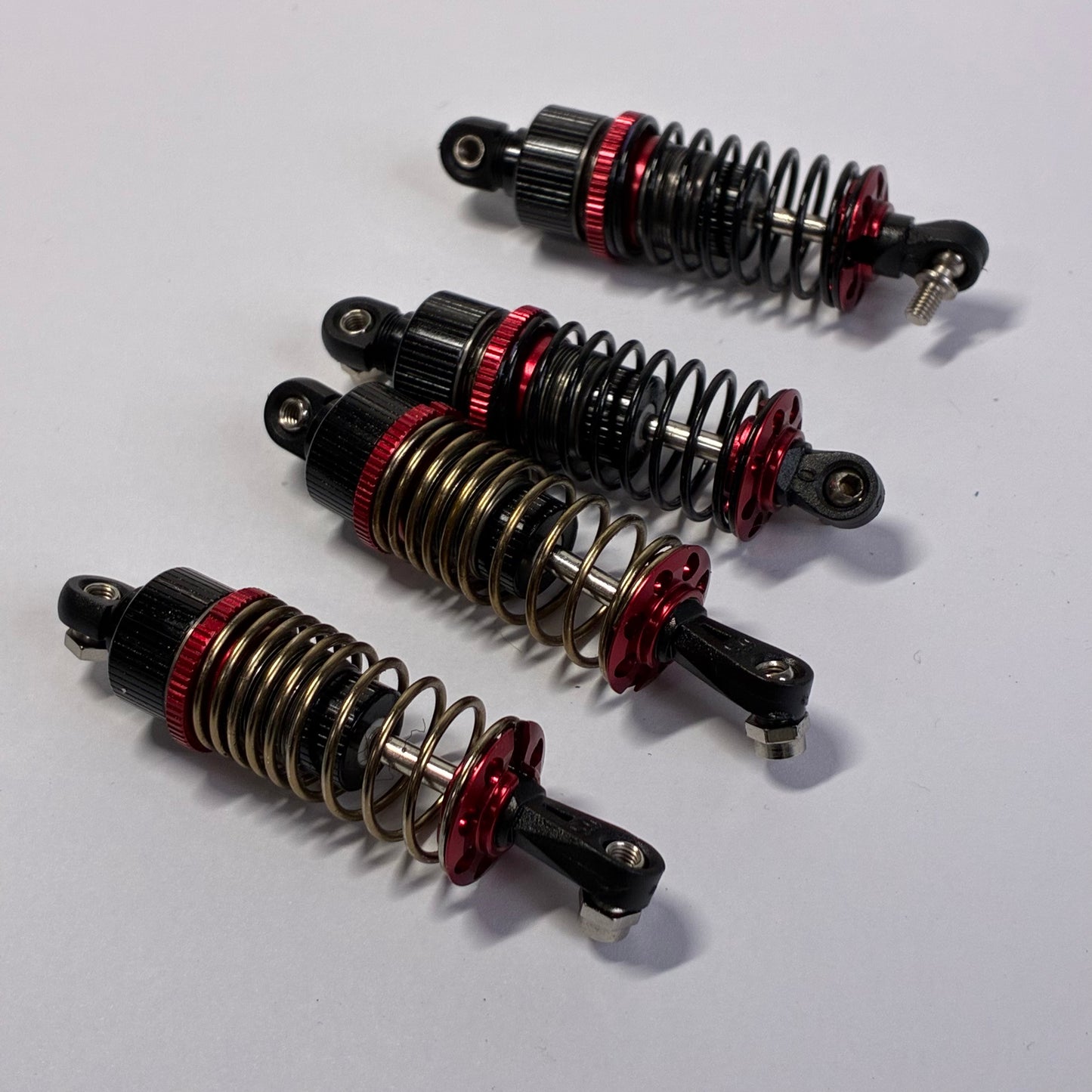 MST TDA Black Red Alloy Shocks