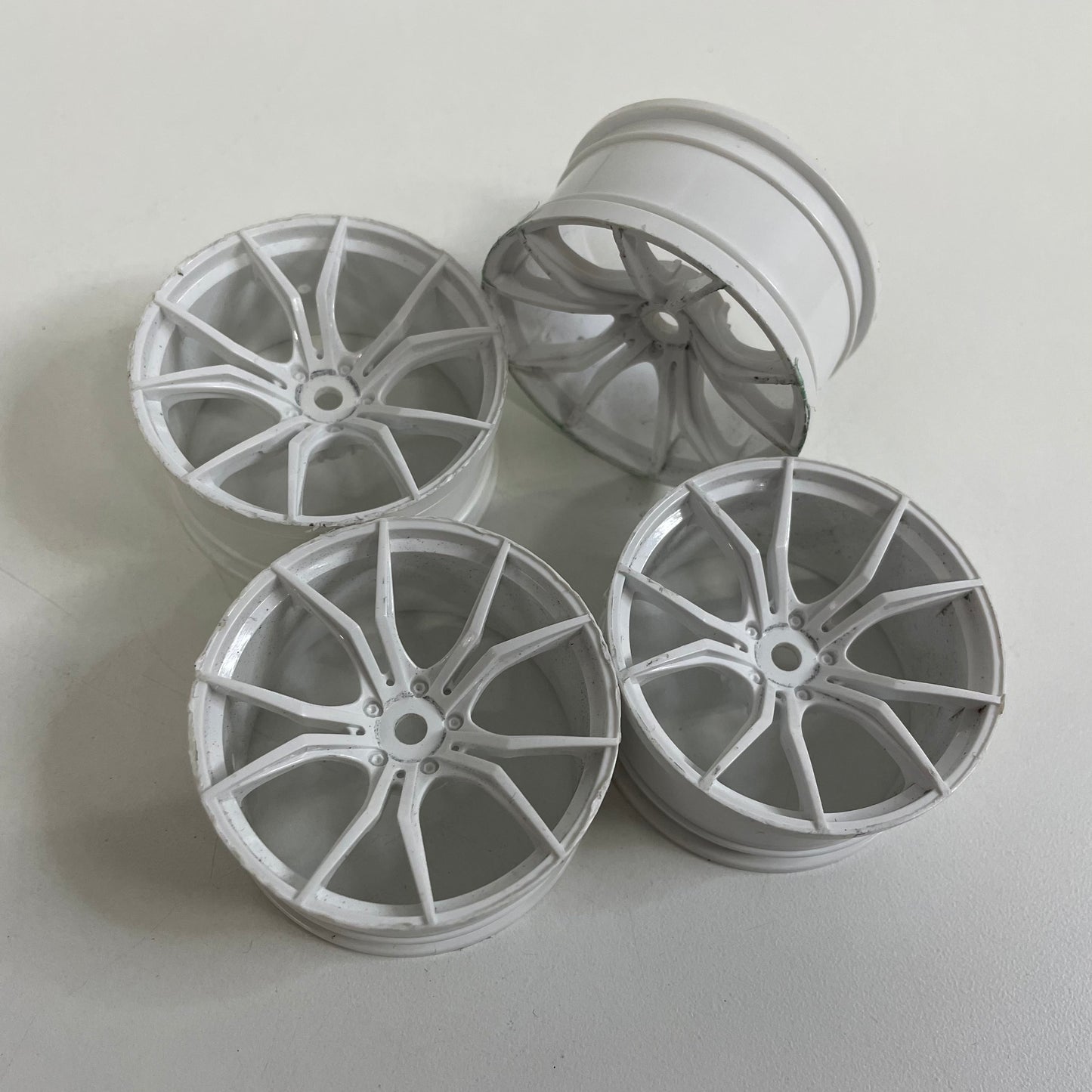 MST White Wheels Offset 5mm