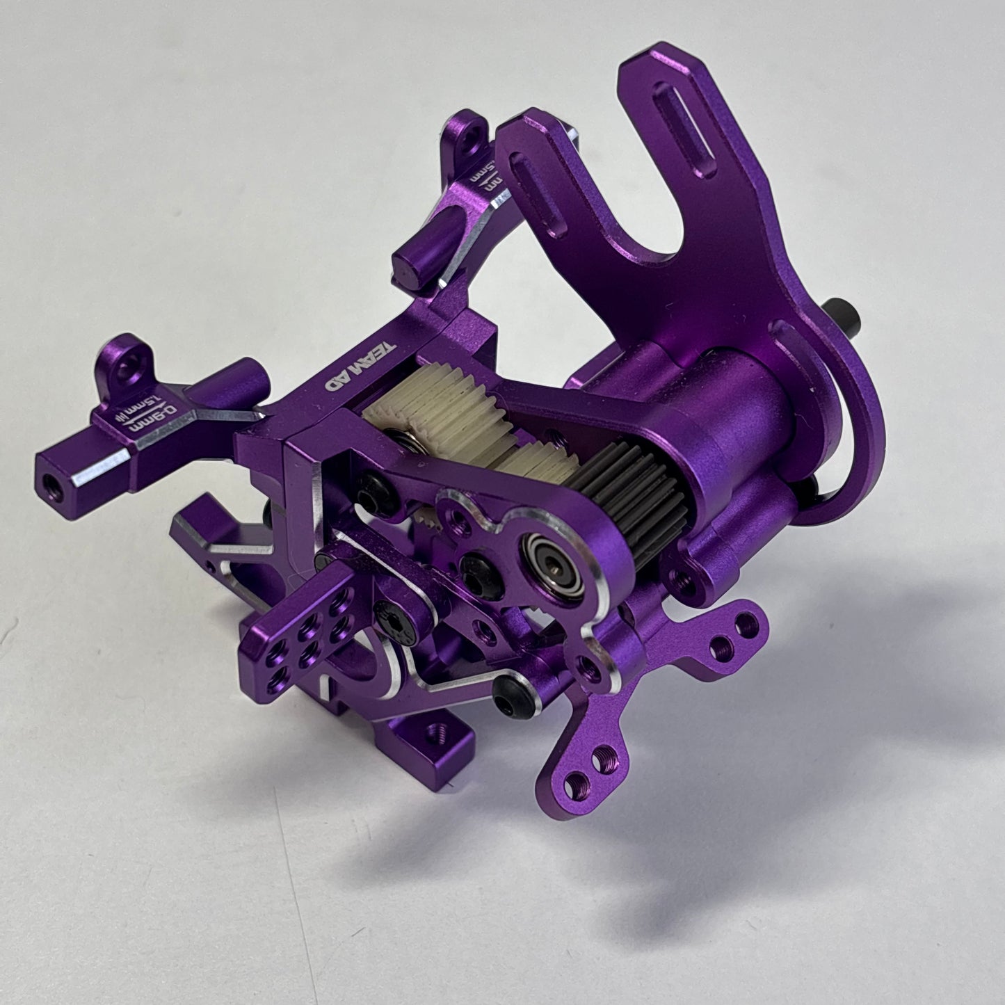 Team AD AD-XR Purple Alloy Gearbox RD2