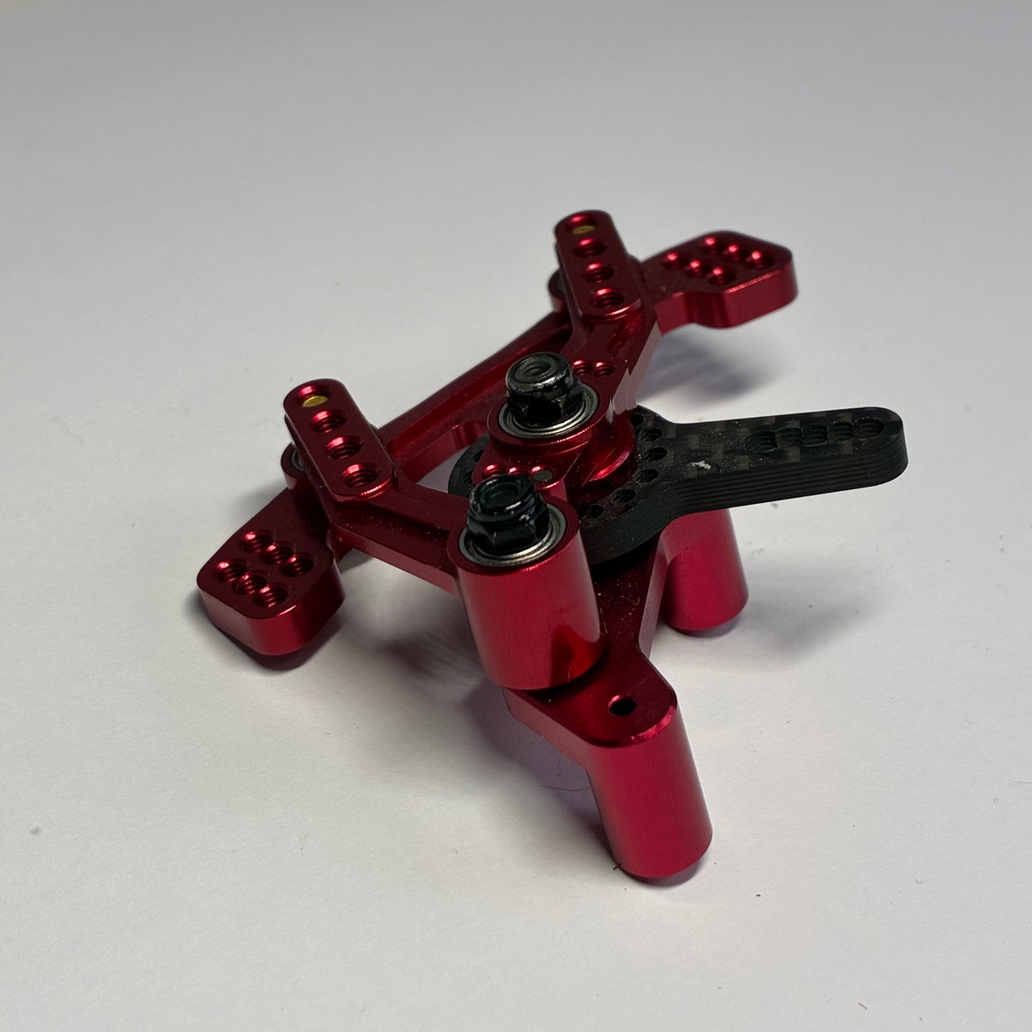 MST RMX 2.0 2.5 Red Alloy Front Steering Rack Complete