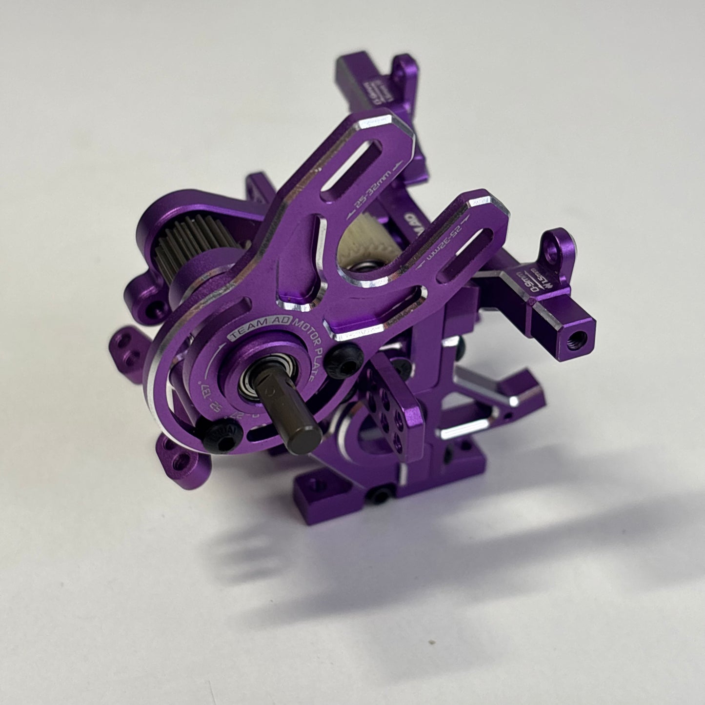 Team AD AD-XR Purple Alloy Gearbox RD2