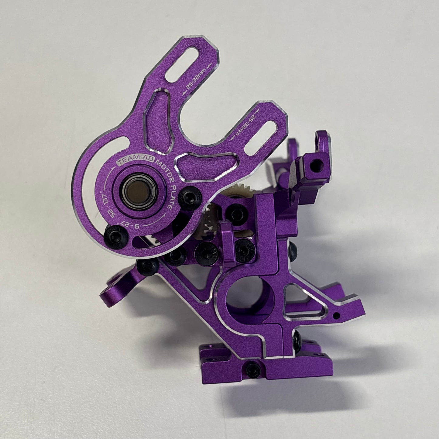 Team AD AD-XR Purple Alloy Gearbox RD2