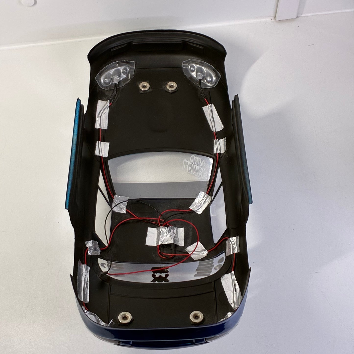 Mazda MX5 Blue Bodyshell & LED Set