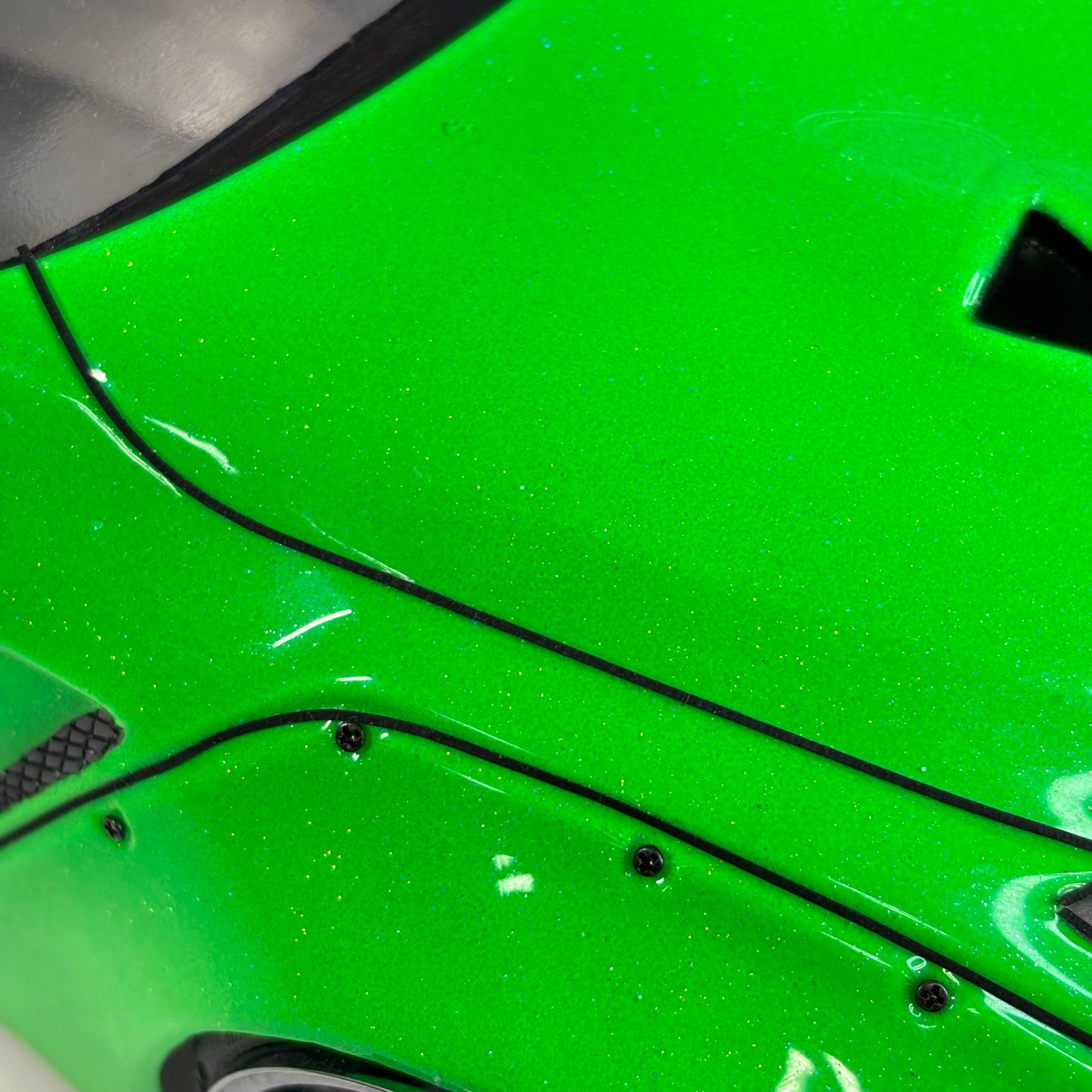 Tetsujin Nissan R35 GTR Green Bodyshell