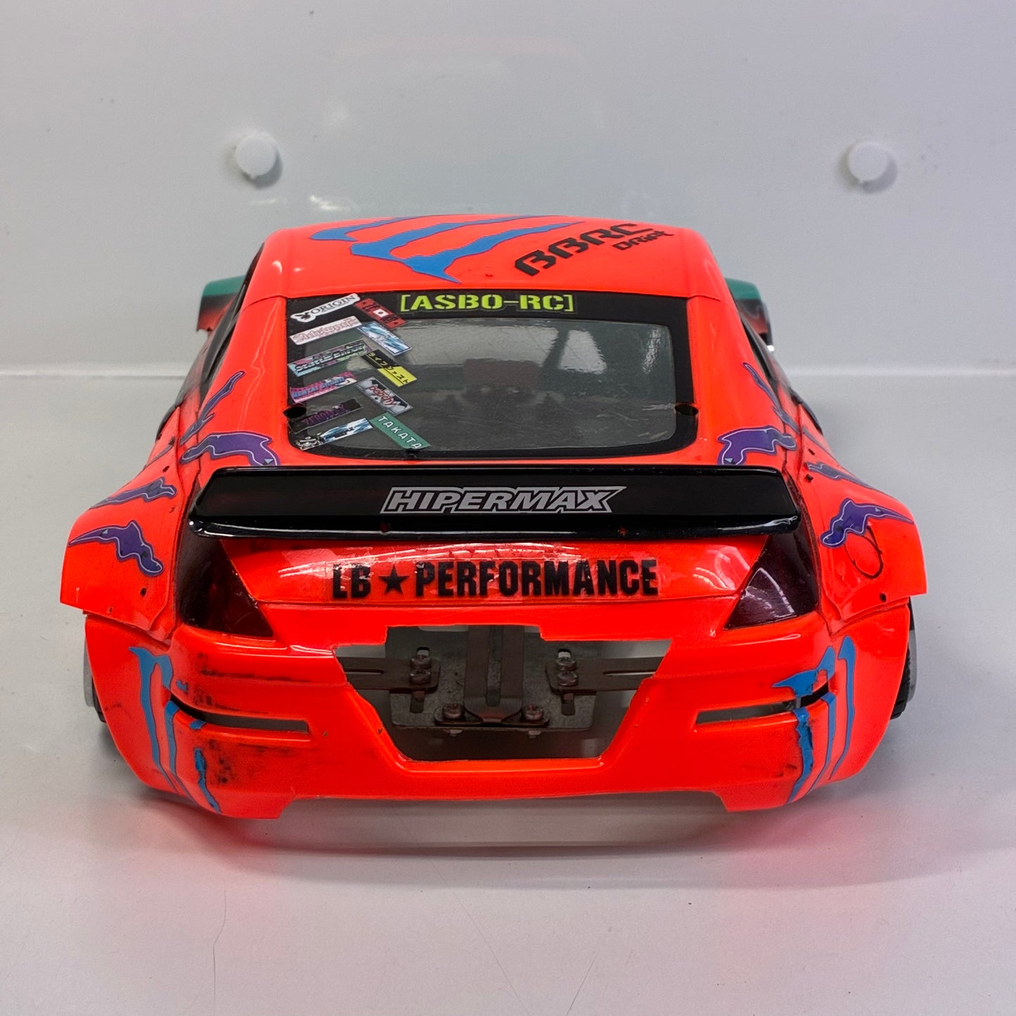 Nissan 350Z Widebody Bodyshell Green And Orange
