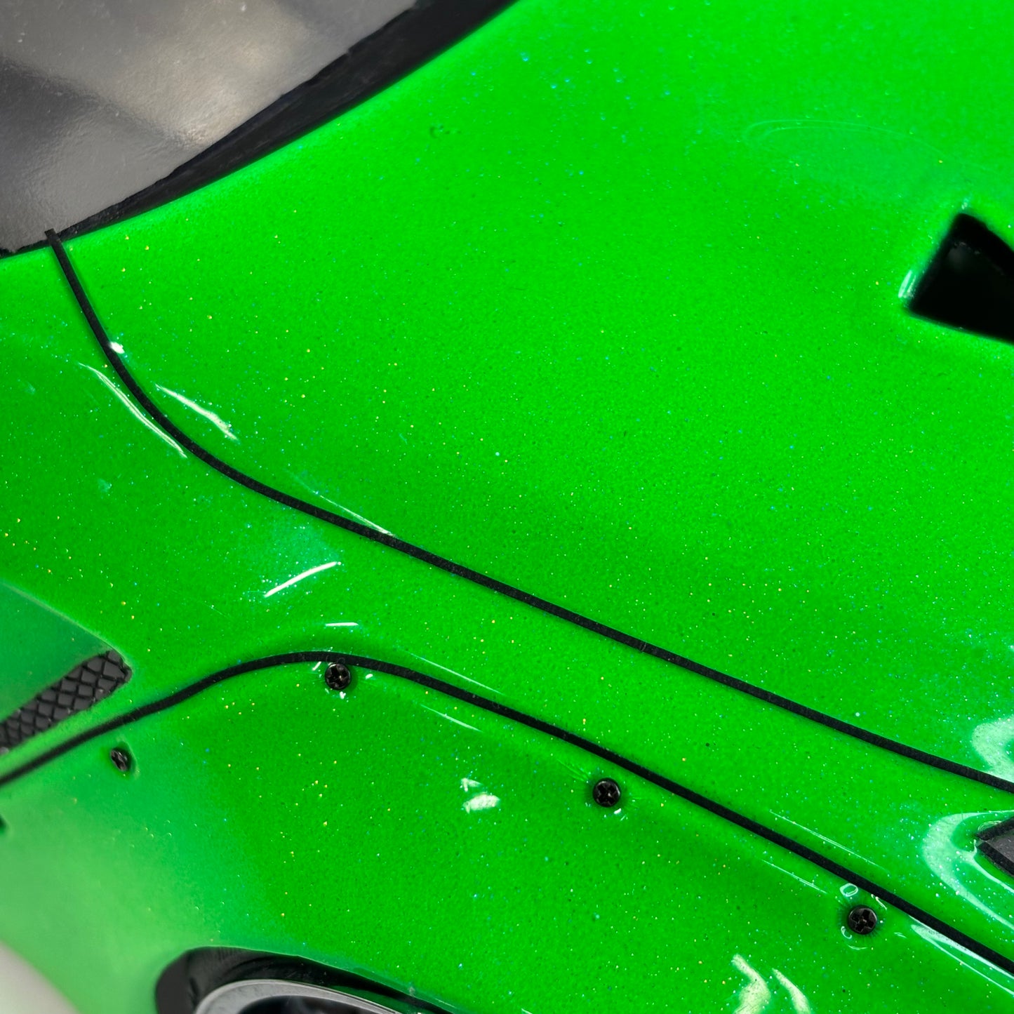 Tetsujin Nissan R35 GTR Green Bodyshell