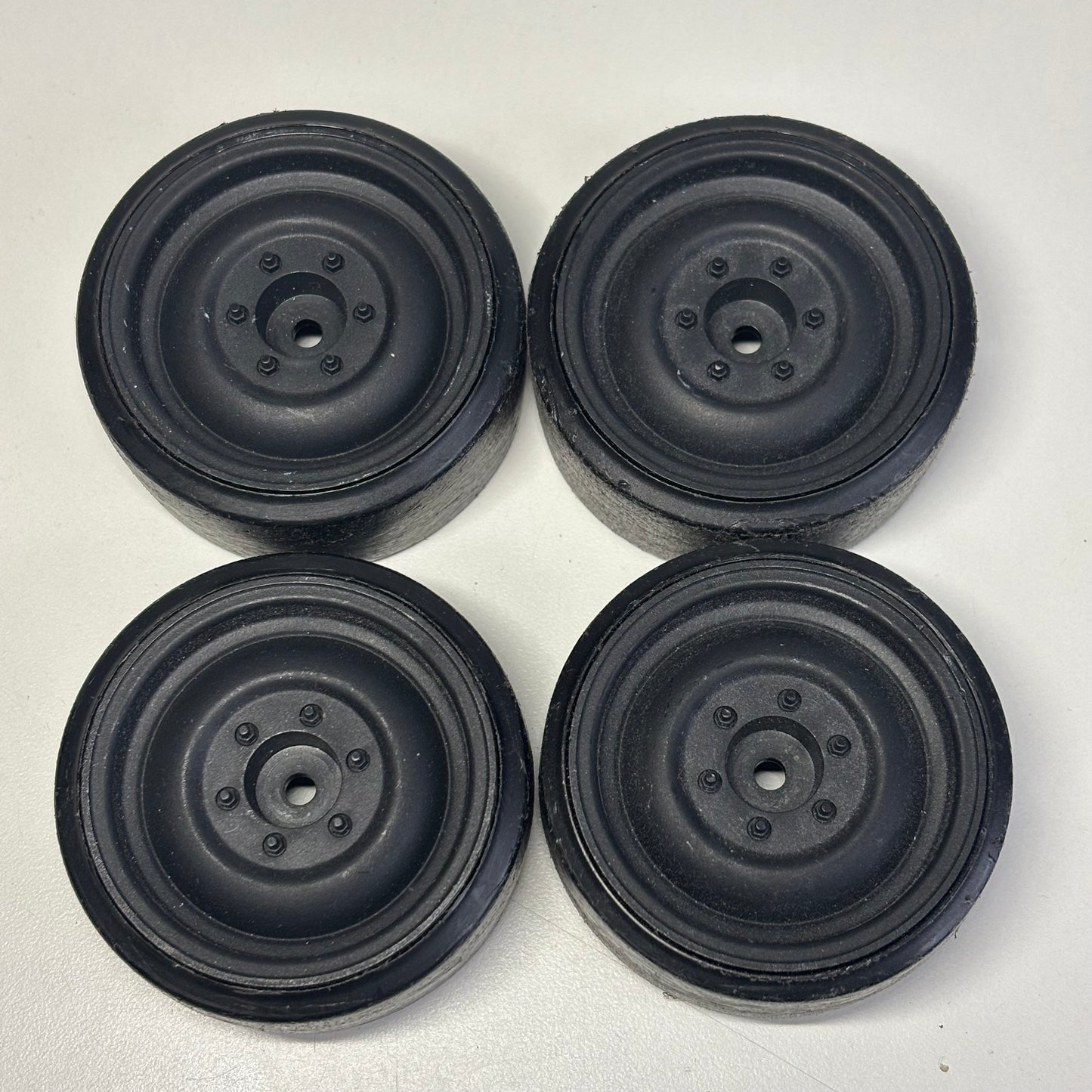 Black MST Steel Style Wheels & Tyres 5mm