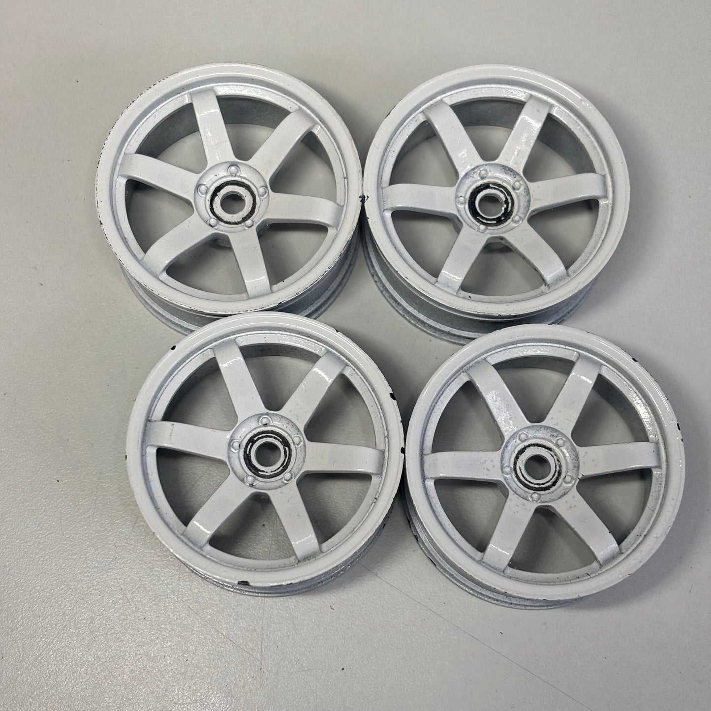 GRK Shibata Painted White Wheels 5mm