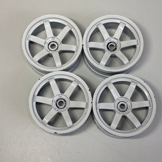 GRK Shibata Painted White Wheels 5mm