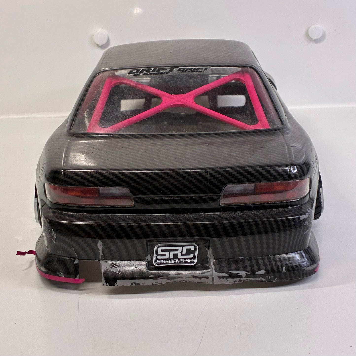 Nissan PS13 Carbon BodyShell Black And Pink